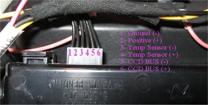 DIY: Adding a overhead console w/ temperature and compass ... dodge ram overhead console wiring harness 