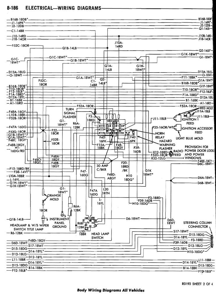 31 1987 Dodge D150 Wiring Diagram - Diagram Example Database
