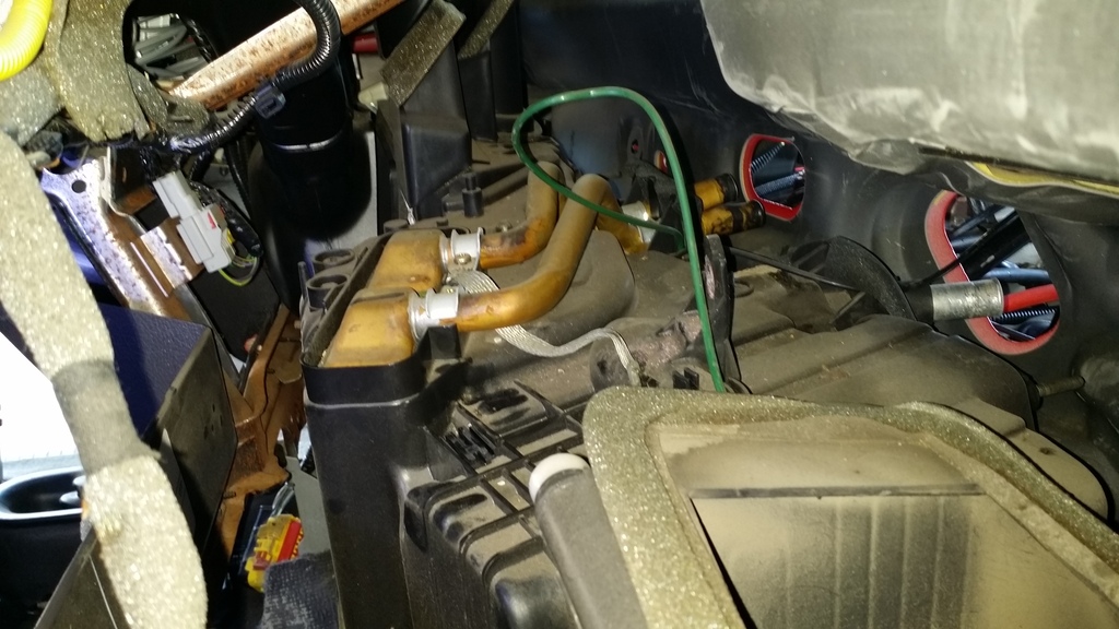 How to remove dash, replace heater core and AC evaporator core