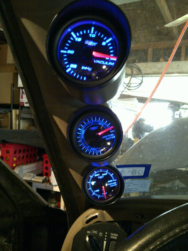glow shift gauge pod install