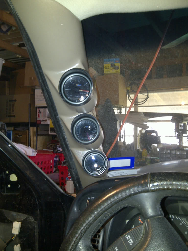 glow shift dimmer wire hook up on 08 chevy 2500