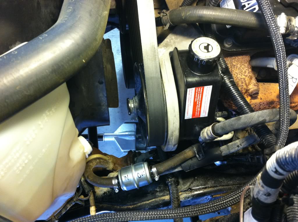 Power Steering Pump Install