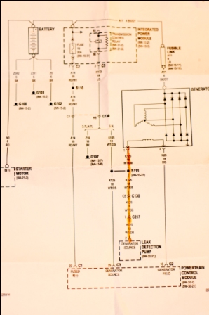 need help Tracing white wire from alternator? - DodgeForum.com