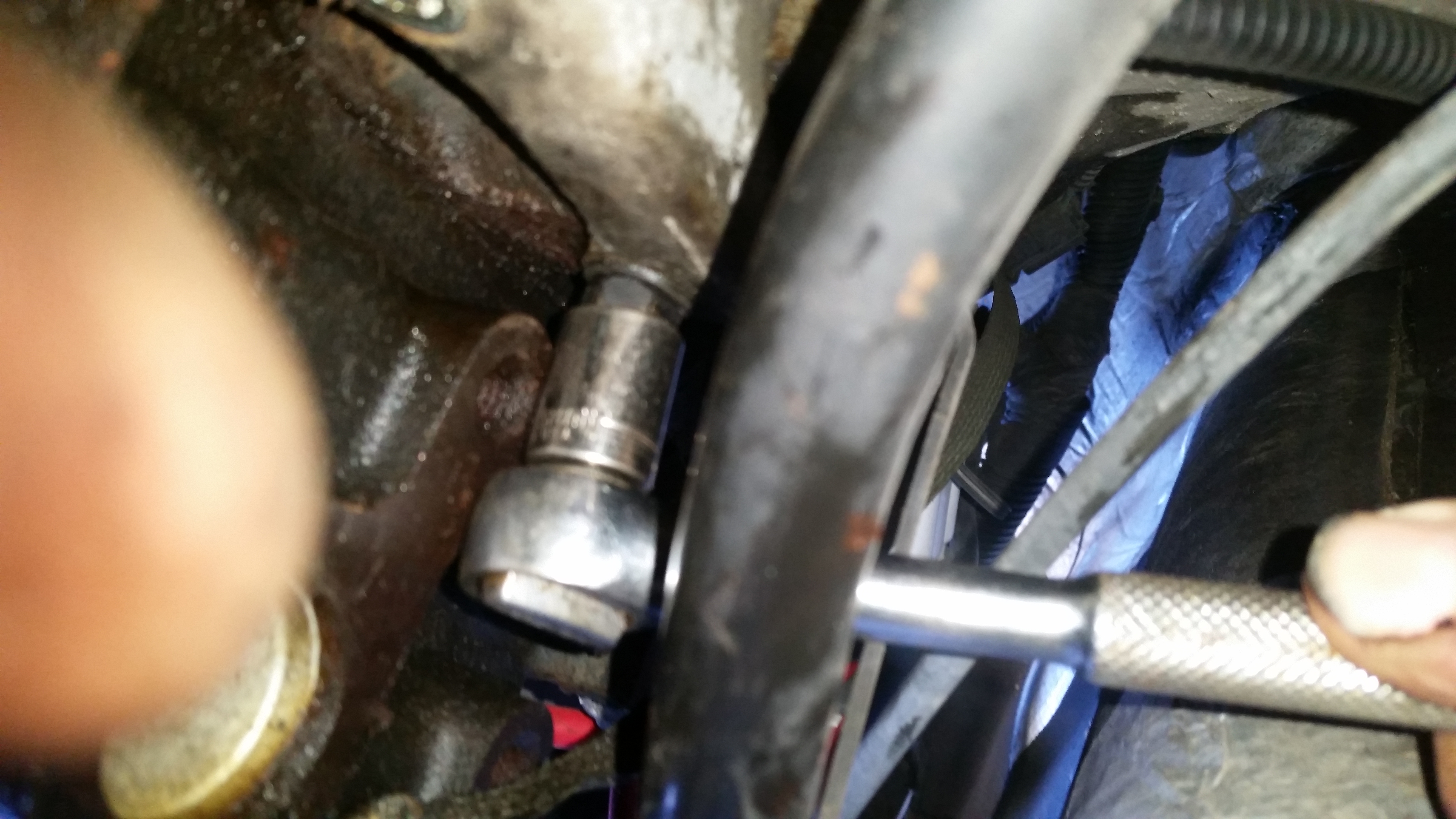 Changed the Crankshaft Position Sensor (5.9L) today - DodgeForum.com