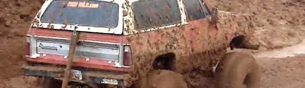 Muddy Mondays: Ramcharger monster truck blows motor – keeps on muddin’