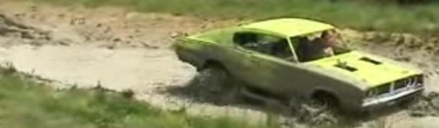 Muddy Mondays:1966 Dodge Charger attacks the bog