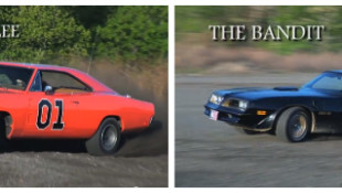The General Lee vs. The Bandit Trans Am: Car Chase Video Inside