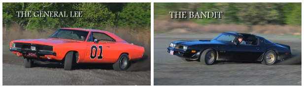 The General Lee vs. The Bandit Trans Am: Car Chase Video Inside