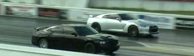 Mopar Muscle Thursdays: Blown Charger SRT8 pounds tuned Nissan GT-R