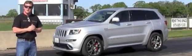 Watch the 2013 Jeep Grand Cherokee SRT8 hit 60 in just 3.9 seconds