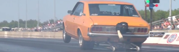 1972 Dodge Colt pulls wheelies and runs 9s with an SRT4 motor and 28-psi of boost: Video inside
