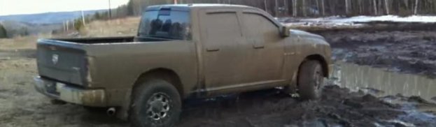 Muddy Mondays: 3rd and 4th gen Ram get into some serious slop
