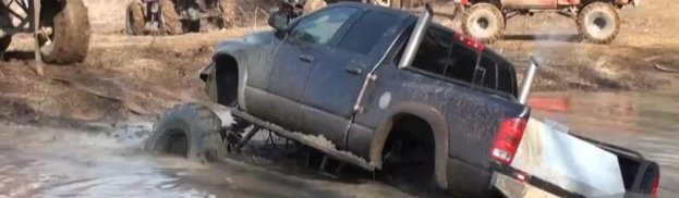 Muddy Mondays: Ram mud truck gets really, really stuck