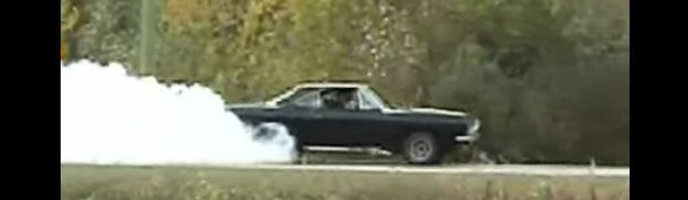 Tire Shredding Tuesdays:1968 Plymouth Barracuda Amazing Rolling Smoke Show