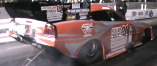 Black Fridays: Cummins Powered Charger Funny Car Blasts Down the Track