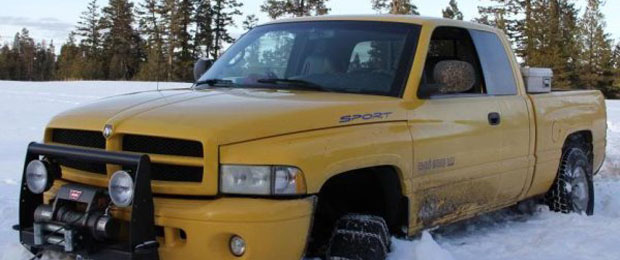 Photo of the Week: 2nd Gen Ram Stuck in Deep Snow Reminds Us That Winter is Coming