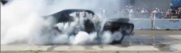 Tire Shredding Tuesday: Plymouth Duster Shows How a Burnout is Done