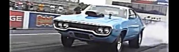 Mopar Muscle Thursday: Big Block ’72 Plymouth Roadrunner Rips Up the Front Wheels