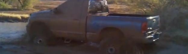 Muddy Mondays: 3g Dodge Ram Changes from Blue to Brown