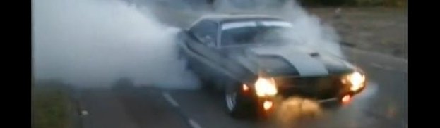 Tire Shredding: 1971 Dodge Challenger R/T Mega Burnout in Holland