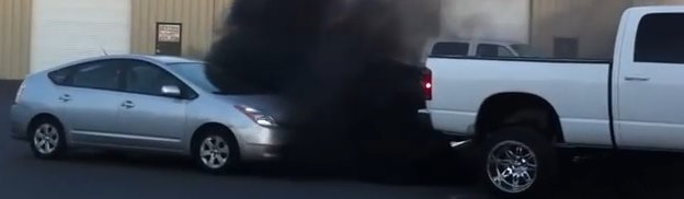 Black Friday: 3rd Gen Dodge Ram CTD Smokes Out a Crappy Prius