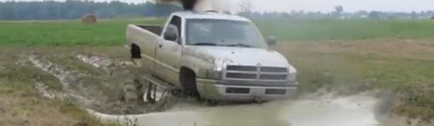 Muddy Monday: Jacked Up 2g Ram Thrives in the Mud Bog