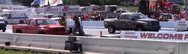 Truckin Fast: Dueling Cummins Diesel Rams Racing