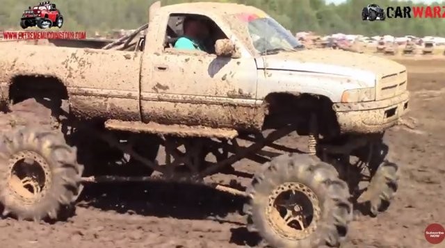 Muddy Monday: Yahtzee Dodge Ram Back in Action, Stuck