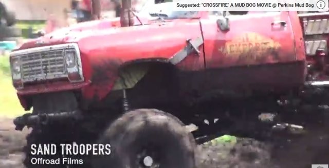 Muddy Monday: Lil Red Express Dodge Roars at Perkins