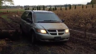 Muddy Monday: Dodge Caravan Facing a Muddy End