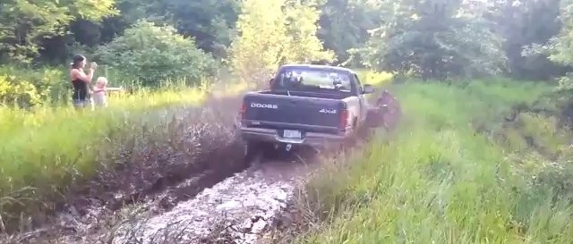 Muddy Monday: 2g Ram Conquers the Mud in Forward and Reverse