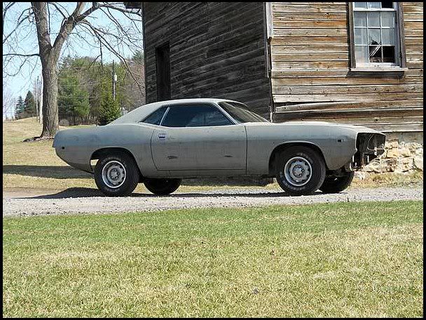 “One of None” 1974 Plymouth Barracuda Proof for Sale