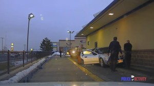 Strange Accident Leaves Man’s Head Pinned at Drive-Through