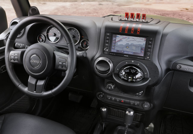 Jeep® Crew Chief 715 Concept Interior