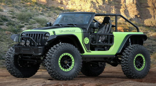 The Trailcat is a Wrangler with a Hellcat