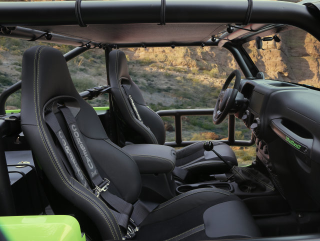 Jeep® Trailcat Concept Interior