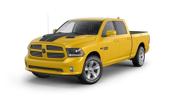 Put on Your Shades and Check Out the 2016 Ram 1500 Stinger Yellow Sport