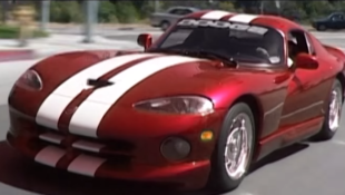 Throwback Thursday: Watch This Dodge Viper Slither…Right Off of a Cliff