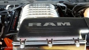 Feast Your Eyes on the Hellcat Ram TRX Engine Bay