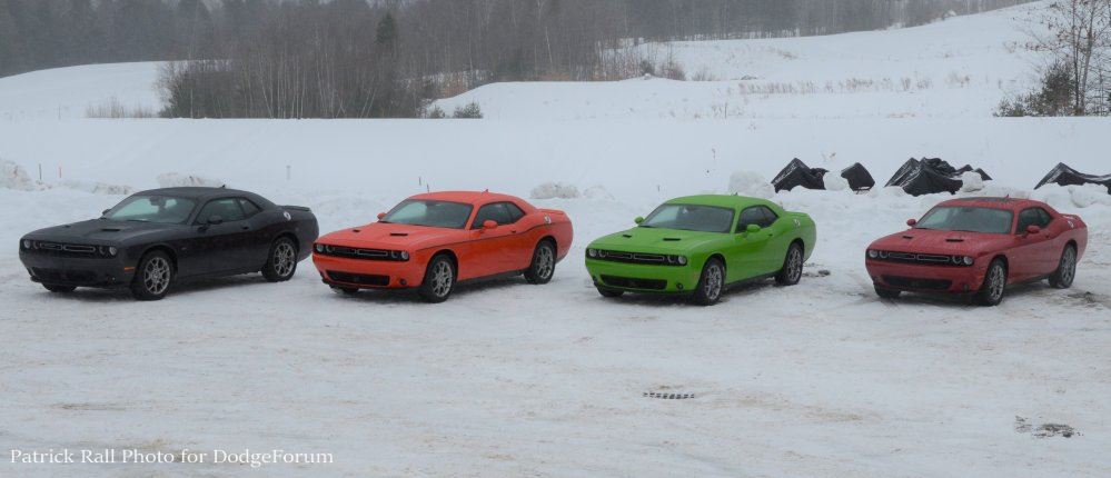 Dodge Challenger GT Shines in the Snow