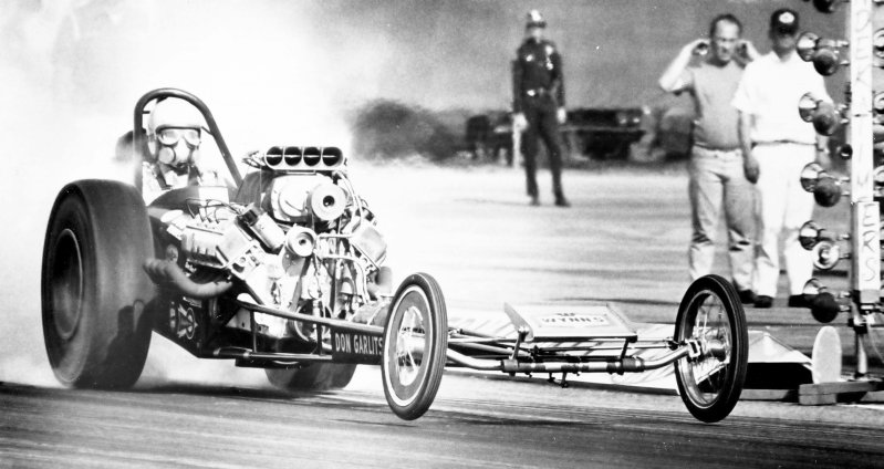 1960s - The Mopar Omega M logo debuts, and racers like “Big Daddy” Don Garlits (above) help cement the brand’s winning legacy in drag racing. By decade’s end, Chrysler Group muscle-car vehicles are commonly referred to as “Mopar” cars.