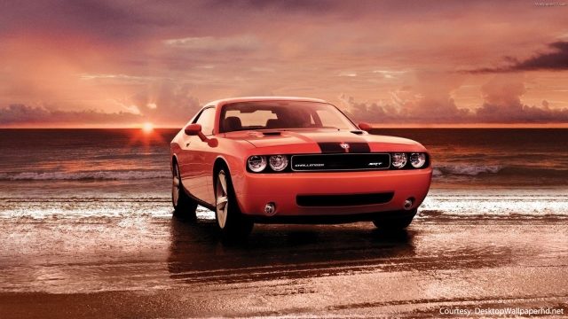 Dodge Challengers Posing with Scenic Backgrounds (Photos)