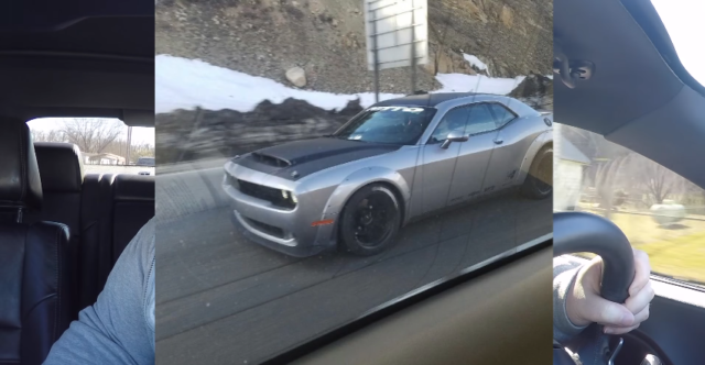 Another Early Look at the Dodge Challenger SRT Demon?