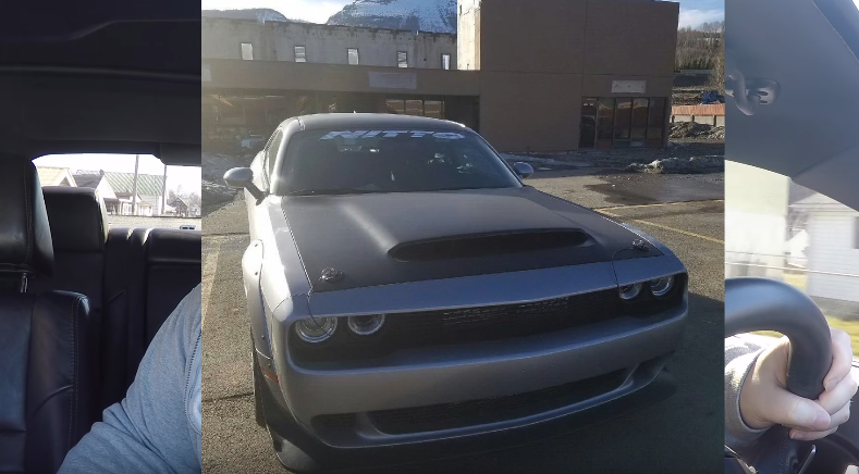 Another Early Look at the Dodge Challenger SRT Demon?