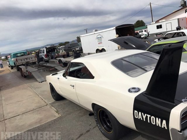 Classic Power Wagon Hauls Daytona to Track