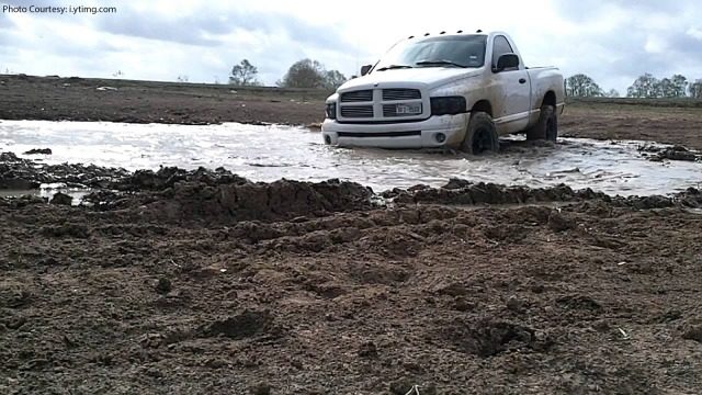 10 Dodge Trucks Enjoying International Mud Day (June 29)