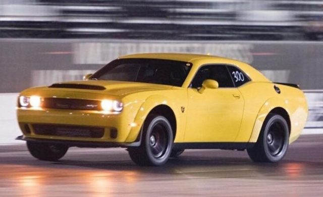 Demon Runs 10.30s on First Real-World Track Rips with Race Gas