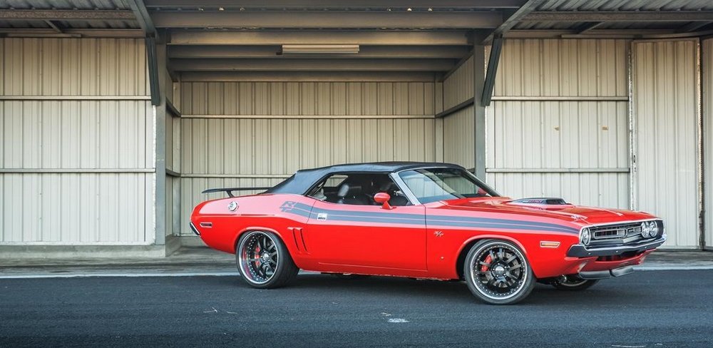 1971 Dodge Challenger R/T Convertible Top Up