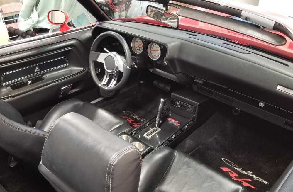 1971 Dodge Challenger R/T Convertible Cabin