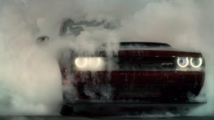 Dodge Demon Burnout by Matt LeBlanc